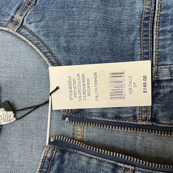 DENIM RACER JACKET - Picture 6 of 6